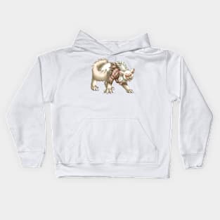 WereCat: Cream Point Kids Hoodie